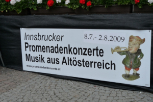 Promenadenkonzert Innsbruck 2009