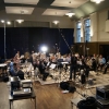 Band bei der Aufnahme